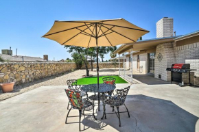 Charming El Paso Escape, 13 Mi to Downtown!